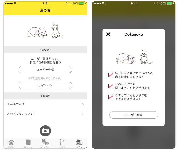ドコノコ、はじまりました。